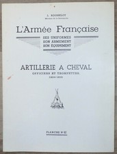 Rousselot planche artillerie d'occasion Rousselot planche artillerie d'occasion  Magalas