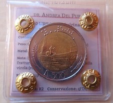 Errore 500 lire usato  Montefelcino