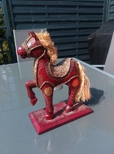 Holzpferd deko gebraucht kaufen  Großenkneten