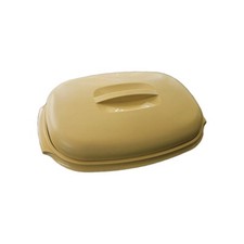Vintage Tupperware 3 Pçs Colheita Ouro Microondas Vaporizador Vegetal 1273 1274 1275 comprar usado  Enviando para Brazil