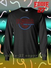 Nova Camiseta Masculina Manga Longa Logotipo Rádio KBHR Camiseta Americana comprar usado  Enviando para Brazil