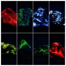Minerali fluorescenti calcite usato  Spedire a Italy