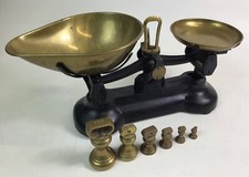 Vintage scales brass for sale  HEREFORD