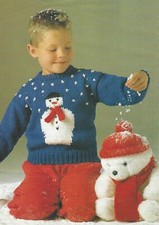 Knitting pattern children for sale  COLCHESTER