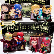 POP MART Marvel Photo Frame Series caixa cega figura confirmada brinquedo de arte presente quente comprar usado  Enviando para Brazil