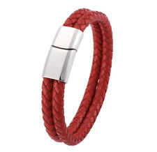 Armband leder doppelt gebraucht kaufen  Augsburg