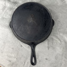 Vintage Favorite Piqua Ware No. 8 frigideiras de ferro fundido comprar usado  Enviando para Brazil