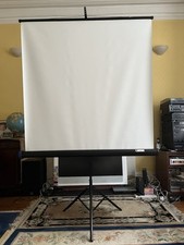 Projector screen 1250x1250 for sale  RICHMOND
