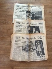 Kennedy assassination original for sale  SHEFFIELD
