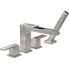 Torneira cachoeira banheira araromana DELTA FAUCET T4768SS T4768-SS com mão, usado comprar usado  Enviando para Brazil