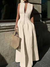 Elegantes einfarbiges kleid gebraucht kaufen  Mannheim