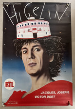 Affiche concert higelin d'occasion  Ruelle-sur-Touvre