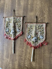 Antique brass embroidered for sale  OXFORD