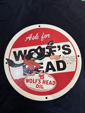 Vintage wolf head for sale  Woodside