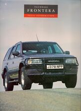 Vauxhall frontera sport for sale  UK