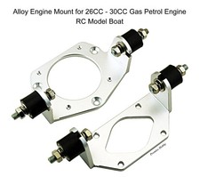 Suporte de motor de alumínio para Zenoah 26cc 29cc 30CC motor marítimo a gás barco modelo RC, usado comprar usado  Enviando para Brazil