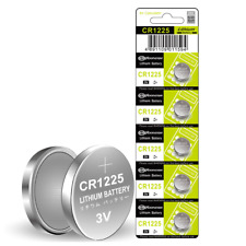 5x Pila de boton bateria original Litio CR1225 3V Koonenda 1225 comprar usado  Enviando para Brazil