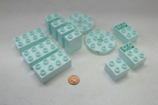 LOTE DE BLOCOS DE CONSTRUÇÃO VERDES PERFEITOS LEGO DUPLO estrutura da casa 2x4 2x2 círculos comprar usado  Enviando para Brazil
