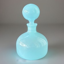 Blue opaline bottle d'occasion  Expédié en Belgium