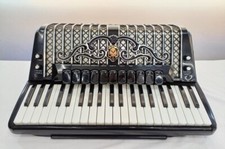 Acordeão para piano SCANDALLI Super VI 120 baixos 41 teclas 11+M registros feitos na Itália comprar usado  Enviando para Brazil