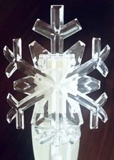 Clear snowflake hugger for sale  Chesterfield