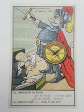 Cartolina pubblicitaria ferro usato  Roma