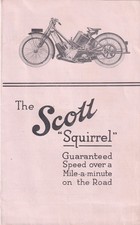O FOLHETO SCOTT "ESQUILO" VELOCIDADE GARANTIDA MAIS DE UMA MILHA POR MINUTO NA ESTRADA. comprar usado O FOLHETO SCOTT "ESQUILO" VELOCIDADE GARANTIDA MAIS DE UMA MILHA POR MINUTO NA ESTRADA. comprar usado  Enviando para Brazil
