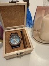 Holz uhr herren gebraucht kaufen  Osnabrück