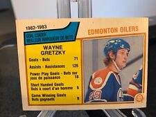 Wayne Gretzky 1983 O-Pee-Chee Goal Leader # 22 - Edmonton Oilers comprar usado  Enviando para Brazil