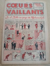 Magazine cœurs vaillants d'occasion  Expédié en Belgium
