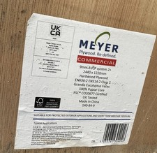 Plywood sheet 2440mm for sale  LONDON