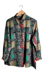 Silk shirt mens for sale  WIDNES
