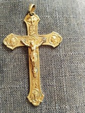 Crocifisso antico bronzo usato  Pagani
