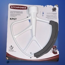 Kitchpower Flex Edge Batedor Suporte Elevador Mixer KP6T Kitchenaid Acessório Caixa Aberta comprar usado  Enviando para Brazil