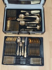Besteckkoffer komplett set gebraucht kaufen  Leipzig
