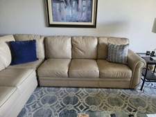 Genuine leather sectional for sale  Cape Coral