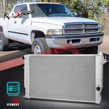 Radiador de corrida núcleo de alumínio 4 fileiras para 94-02 Ram 2500 3500 5.9L turbo diesel comprar usado  Enviando para Brazil