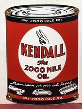 Vintage kendall oil for sale  Johnson City