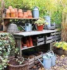 Vtg wicker rustic for sale  GRANTHAM