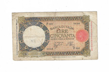 Banconota lire lupa usato  Quarna Sopra
