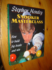 Snookermasterclass stephen hen for sale  LINCOLN