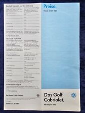 Golf cabrio cabriolet gebraucht kaufen  Vechta