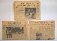 Daily newspaper lot for sale  Shipping to Ireland