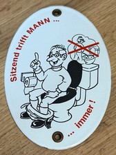 Metallschild blechschild türs gebraucht kaufen  Elfershausen