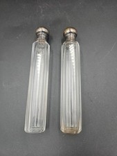 Pair silver topped for sale  NESTON