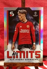 Topps Superstars UCL 2023/24 Garnacho No Limits #NL-12 Manchester United  comprar usado  Enviando para Brazil