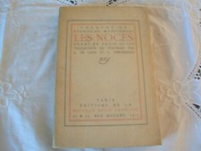 Noces drame actes d'occasion  Nîmes