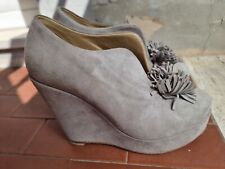 Scarpe camoscio twinset usato  Ancona