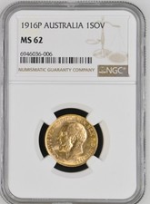 1916 australia gold for sale  Shipping to Ireland