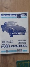 Mgb parts catalogue for sale Mgb parts catalogue for sale  SKEGNESS